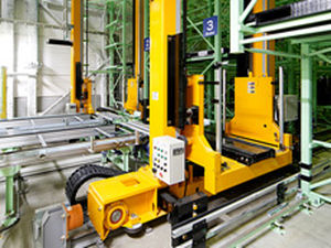 Automatic stacker crane - Seibu - for warehouse / for pallet / for storage systems