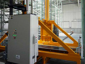 Automatic stacker crane - Seibu - for warehouse / for storage systems / for heavy loads