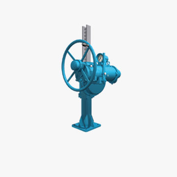 Manual valve actuator - LPH series - Seibu - linear / rack-and-pinion / double-acting