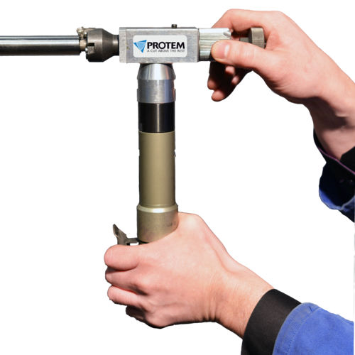 Portable chamfering machine - SM8 - PROTEM - weld preparation