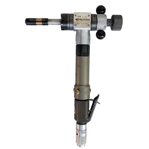 Tube beveling machine - S18 - PROTEM - pneumatic / electric / portable