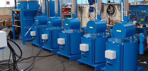 Industrial central vacuum system - MaxVac - Wieland Lufttechnik GmbH + Co.KG - lubricated