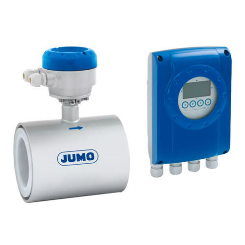 Magnetic-inductive flow meter - OPTIFLUX 1000 - JUMO GmbH & Co. KG - volume / for liquids / DN150 - 6"