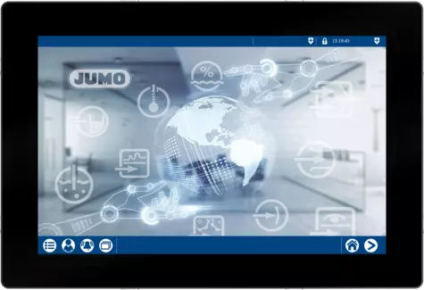 Touch screen panel PC - variTRON 500 touch - JUMO GmbH & Co. KG - TFT LCD / 10.1" / 7"