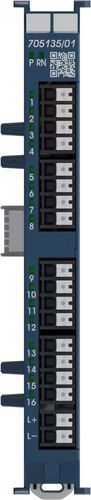 Digital input module - JUMO I/O system digital input module - JUMO GmbH & Co. KG - 16-channel / for control cabinets / DIN rail-mounted