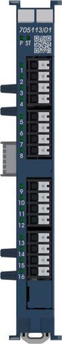 Analog I/O module - JUMO I/O system analog input module - JUMO GmbH & Co. KG - 4-channel / current / for RTD