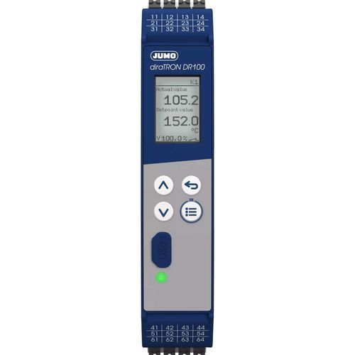 Fixtured multi-function controller - JUMO diraTRON DR100 - JUMO GmbH & Co. KG