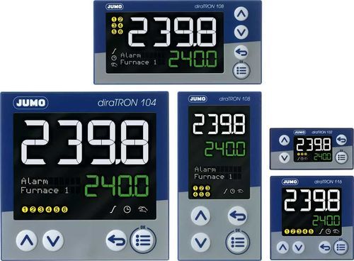 Programmable process controller - JUMO diraTRON - JUMO GmbH & Co. KG - compact / Modbus / multiple-output