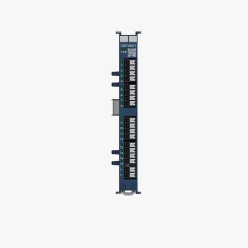 Digital output module - 705145 - JUMO Group - 16-channel / 16-O / for control cabinets