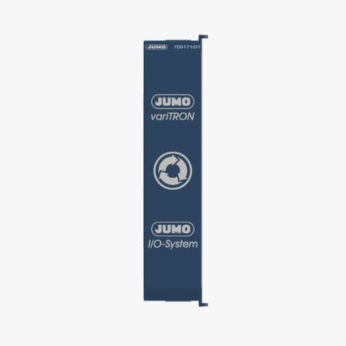 DIN rail mounted I/O module - 705171 - JUMO Group - IP20