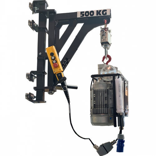 Pillar jib crane - Fixator - with winch / lifting