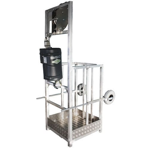 Work platform - Fixator - lifting / suspended / for construction site