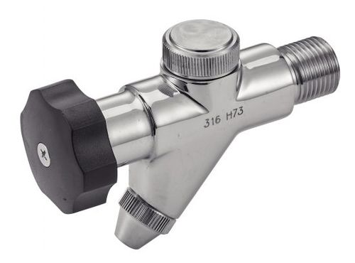 Radial diaphragm valve - 64513 - BENE INOX - manual / sampling / for liquid food products and beverages
