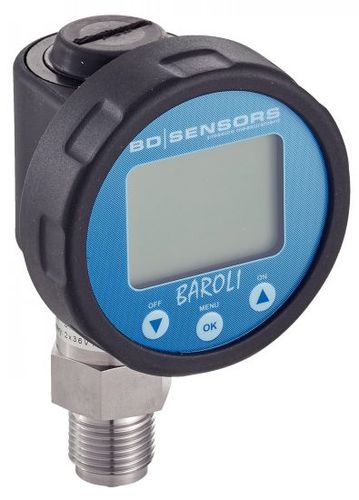 Digital pressure gauge - 7383 - BENE INOX - threaded / stainless steel / electronic