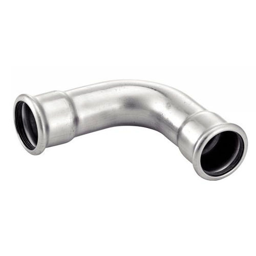 Hydraulic fitting - 41101 - BENE INOX - crimp / 90° angle / stainless steel
