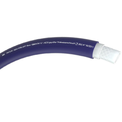 Potable water hose - PROFILINE AQUA EXTRA SOFT - TRICOFLEX - for chemical products / foodstuff / TPE