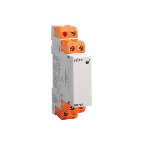 Voltage control relay - 600PSR - SELEC Controls Pvt. Ltd. - phase sequence / SPDT / AC