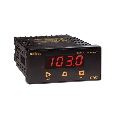 Binary totalizer counter - TI103C - SELEC Controls Pvt. Ltd. - digital / electronic / panel-mount