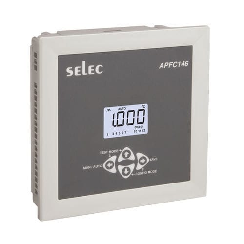 Digital power factor controller - APFC146 - SELEC Controls Pvt. Ltd.