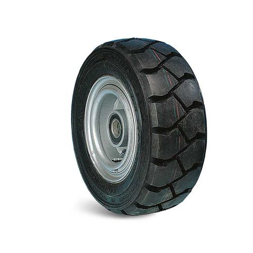 Wheel with pneumatic tire - 60 series - GUITEL HERVIEU - steel / rubber / for trolleys