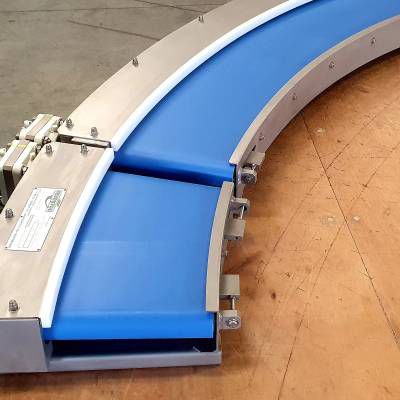 Flexible conveyor belt - 2PURX25MAT/FW - REVEYRON - polyurethane / Shore A / industrial