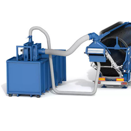 Mobile screener - AIRFIX V 60 - Eggersmann Recycling Technology - particle / for biomass / star
