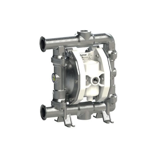 Double-diaphragm pump - PF120 - FLUIMAC - for chemicals / air / air-driven