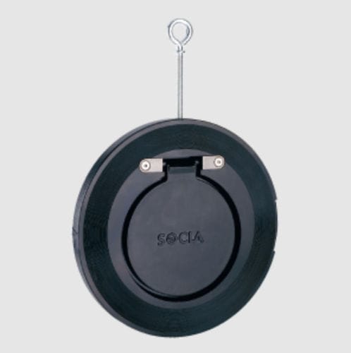 Swing check valve - 635E - SOCLA - for water / wafer / steel