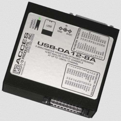Analog output module - USB-DA12-8E - ACCES I/O Products, Inc. - USB / 8-channel / automation