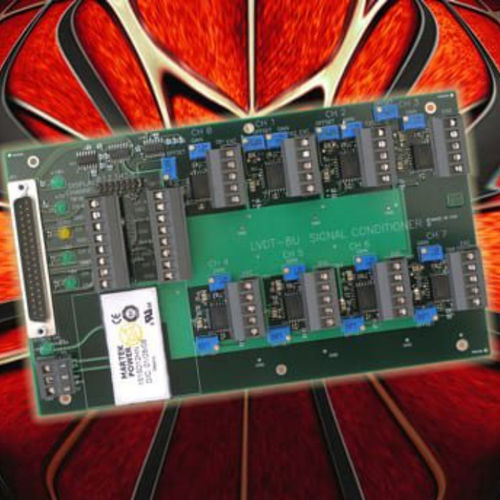LVDT transducer signal conditioning module - LVDT-8U - ACCES I/O Products, Inc.