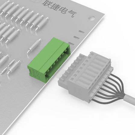 Board-to-wire connector - LZ1R-2.50 series - Elinker Electric - PCB / flat / male