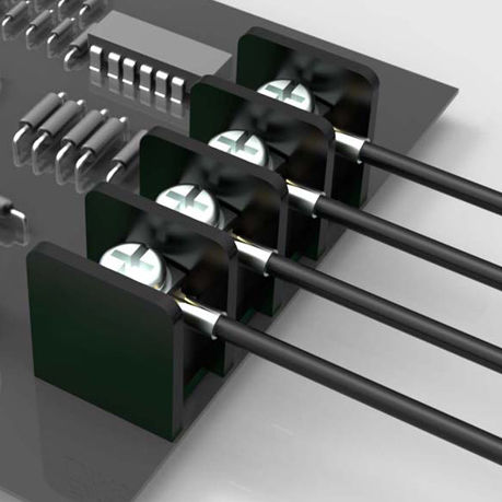 Board-to-wire connector - LWB-9.52 series - Elinker Electric - PCB / flat / screw