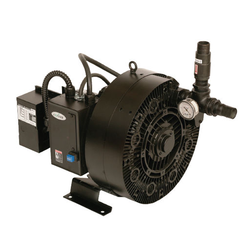 Lubricated vacuum pump - RG series - Conair - single-stage / regenerative / for the plastics industry