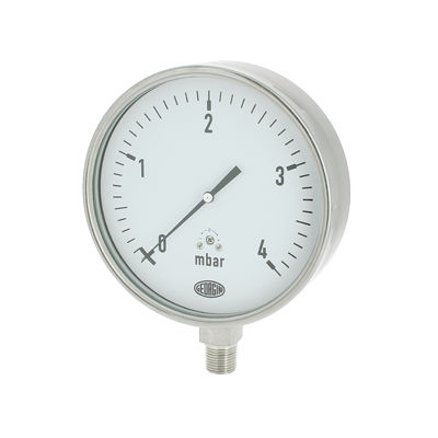 Relative pressure gauge - M5100  - GEORGIN S.A. - dial / threaded / stainless steel