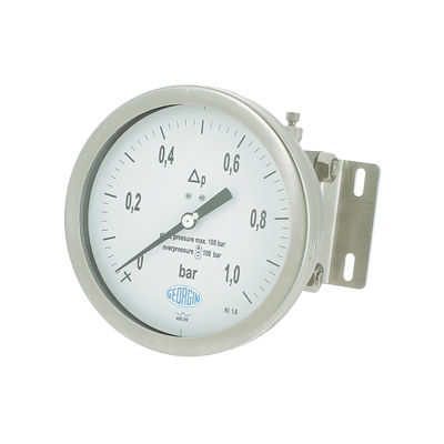 Differential pressure gauge - M7000  - GEORGIN S.A. - dial / NPT 1/4 / stainless steel