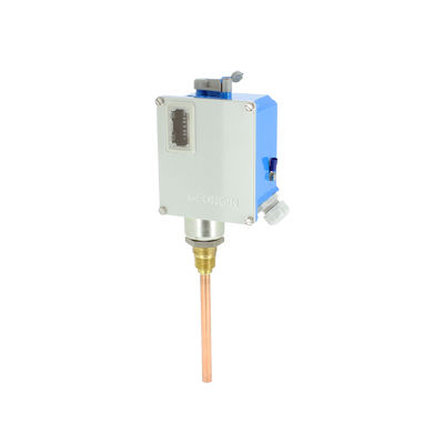 Capillary temperature switch - F  - GEORGIN S.A. - SPDT / threaded / stainless steel