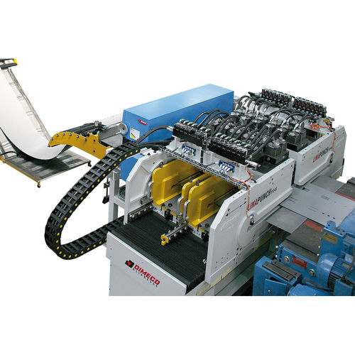 Coil-fed punching machine - linapunch YT - DIMECO - automatic / hydraulic / auto-index