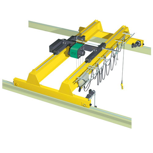 Double-girder overhead travelling crane - EUROPONT series - VERLINDE - hanging / free-standing / with chain hoist