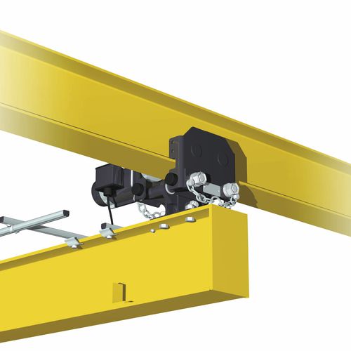 Electric hoist trolley PRV series VERLINDE for rolling beams