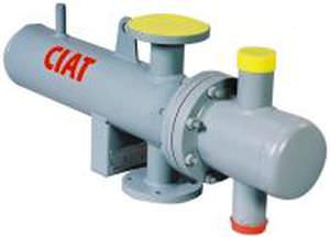 Shell and tube heat exchanger - CORELIS UDH, USH, UDV, USV, RDH - CIAT - liquid/liquid