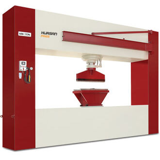 Hydraulic press - 77/600 - Hursan Hydraulic Press - forming / bending / ship construction