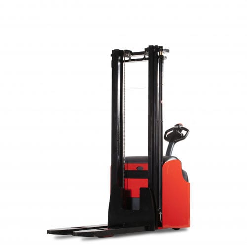 Electric stacker truck - ES 410 - MANITOU - walk-behind / 24 V / transport