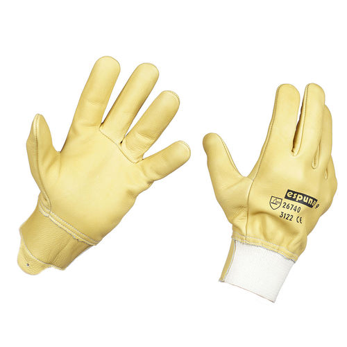 Work glove - 26740 - ESPUNA SAS - construction / mechanical protection / cowhide