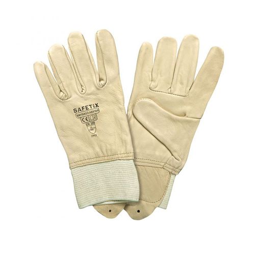 Handling protection gloves - FLEXIDEX - LEMAITRE SECURITE - mechanical protection / leather / goatskin