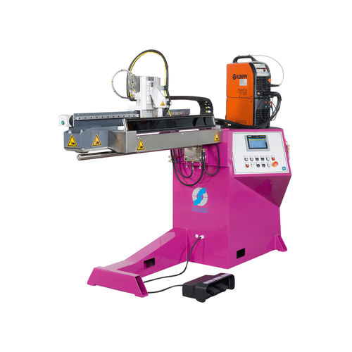 Seam welding machine - ELENA VIII - Schnelldorfer Maschinenbau - manual / for metal / longitudinal