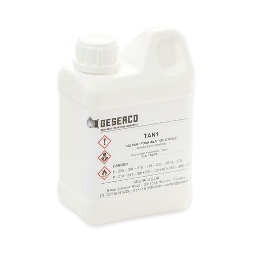 Dissolution solvent - TAN1 - GESERCO