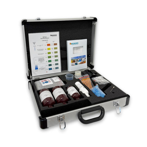 TAN test kit - TANTest&trade; - GESERCO - manual / lubricating oil / for hydraulic oil