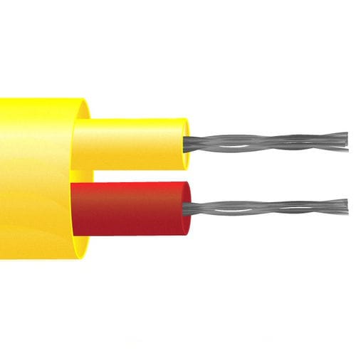 Waterproof optical cable - Labfacility Limited - paired / PVC-sheathed / for thermocouples
