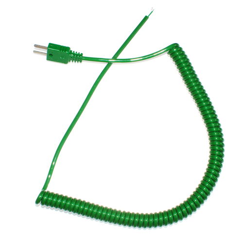 Power cable - Retractable Curly Lead IEC - Labfacility Limited - Socket / polyurethane-sheathed / IEC