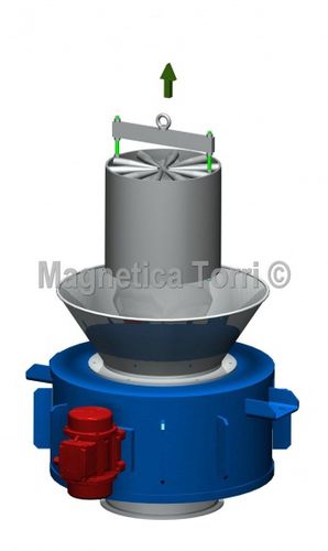 Particulate separator filter - FVP - Magnetica Torri s.r.l. - electromagnetic